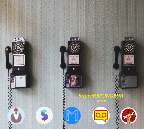logo podcast super repondeur