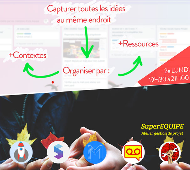 logo atelier super equipe manager et chef de projet